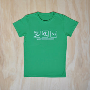 Mens Mountain Bike T-shirt - Green