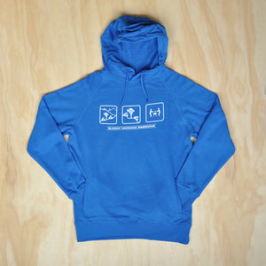 Mountain Bike Hoodie | Unisex - Blue