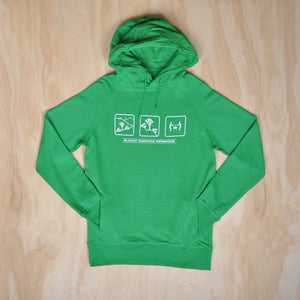 Mountain Bike Hoodie | Unisex - Green