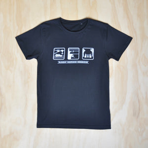 Mens Surf T-shirt - Black