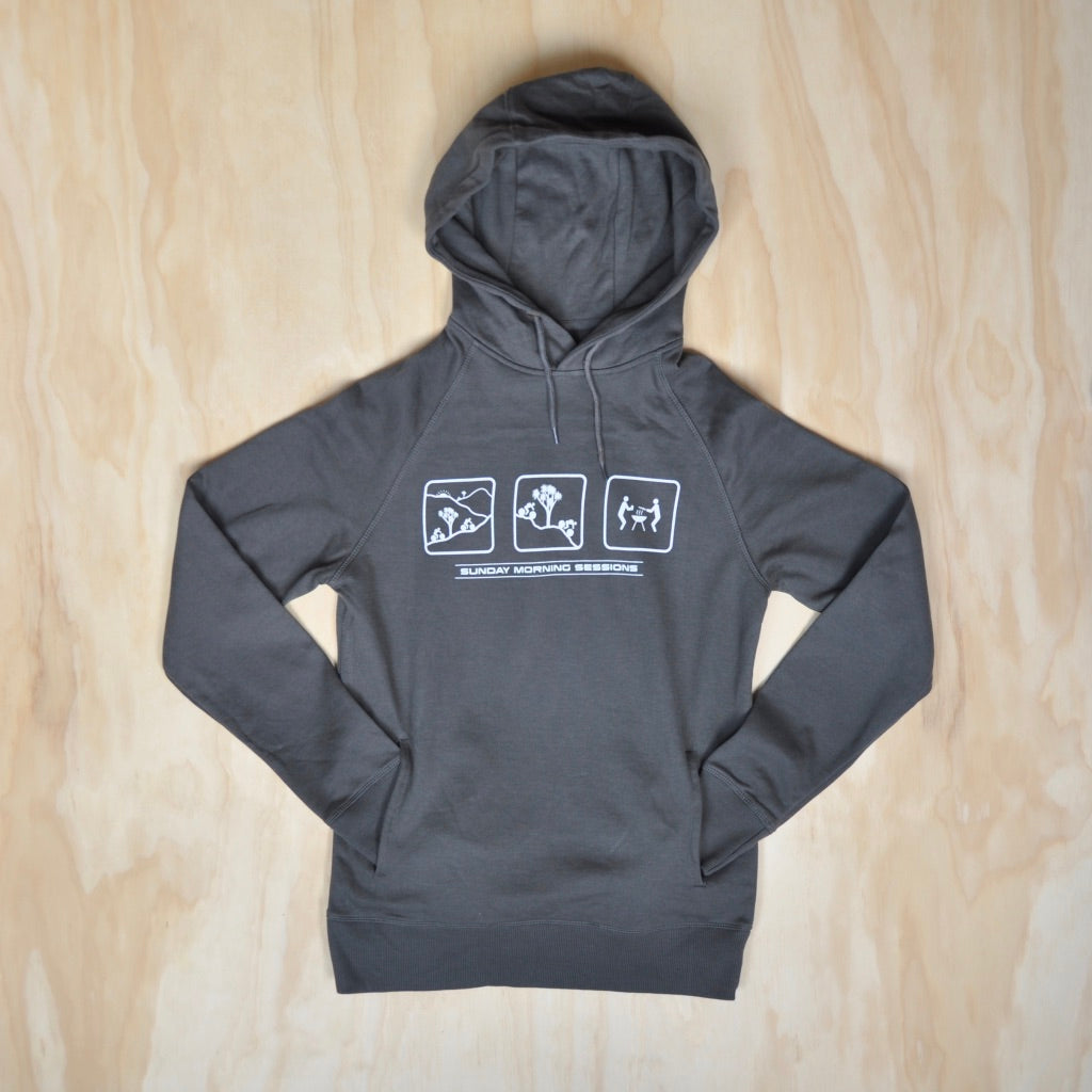 Mountain Bike Hoodie | Unisex - Grey