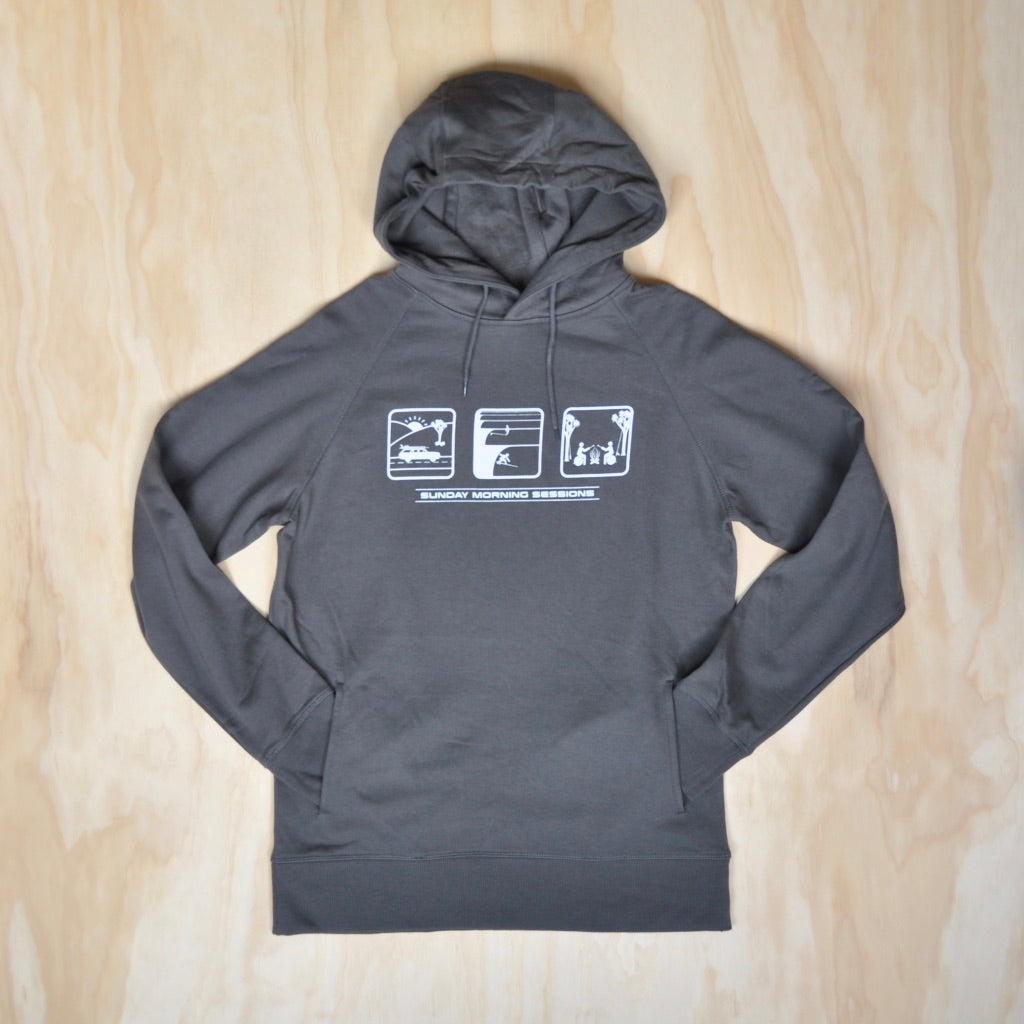 Surf Hoodie | Unisex - Grey