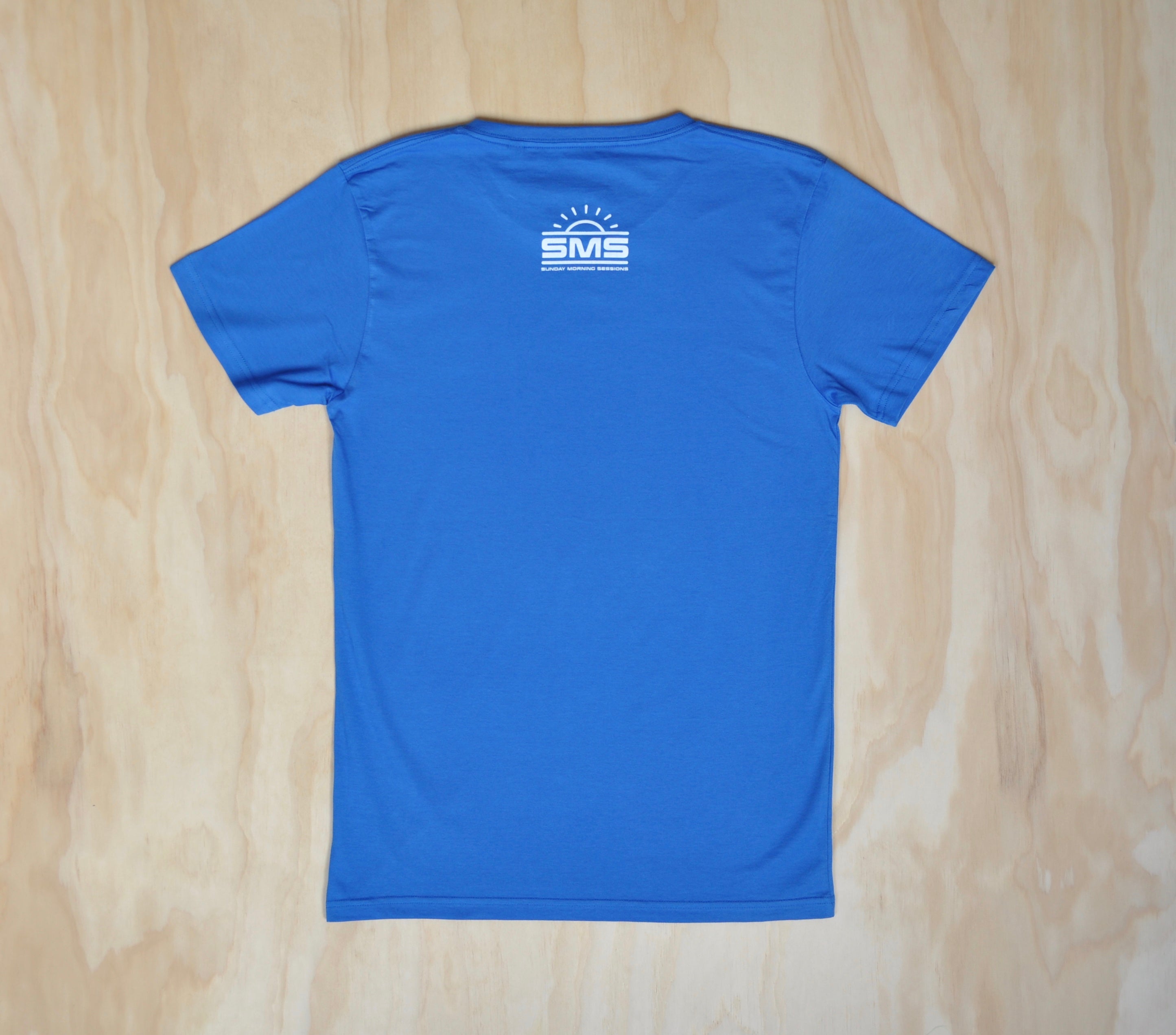 Mens Mountain Bike T-shirt - Blue