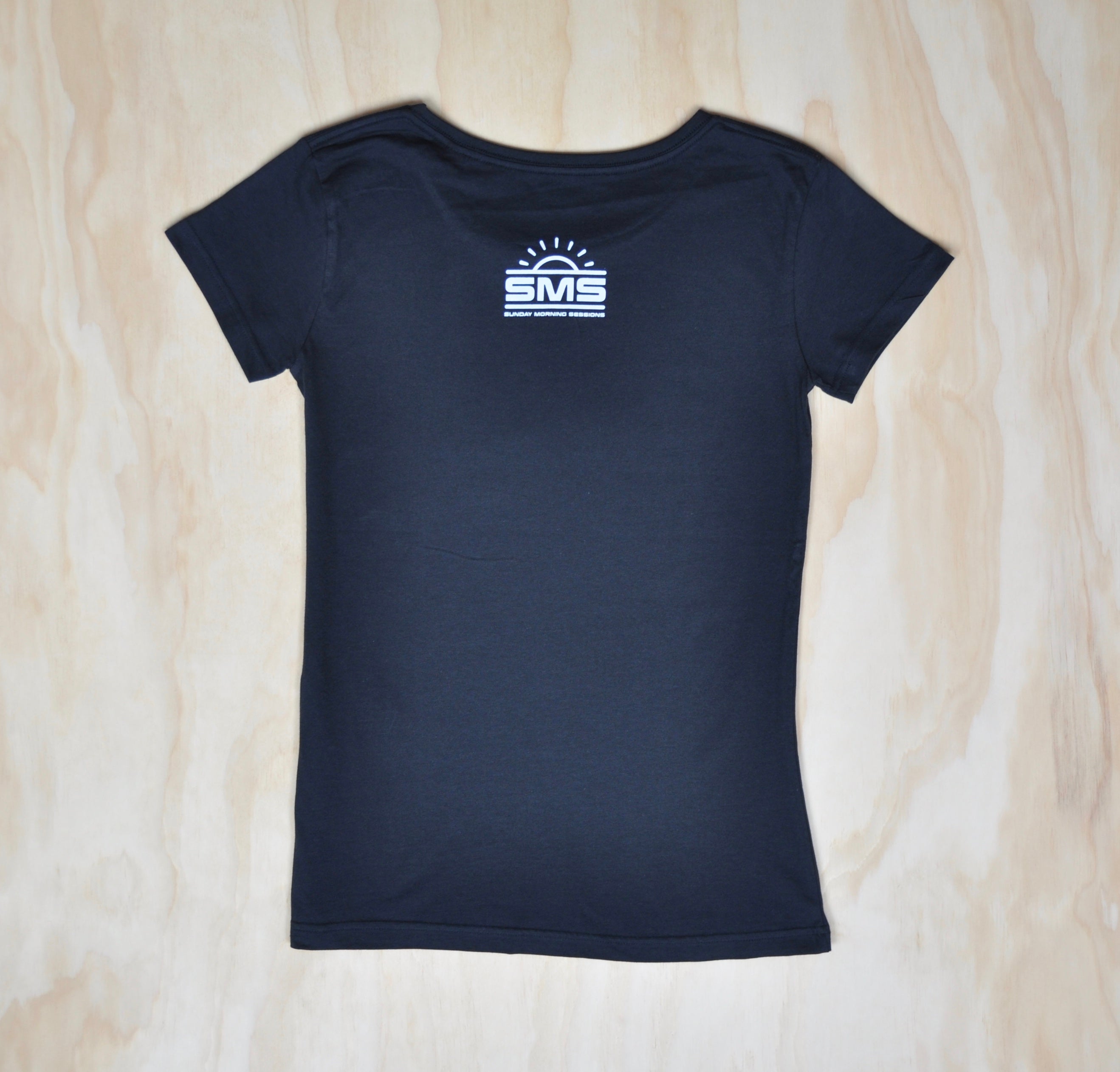 Womens Mountain Bike T-shirt - Black