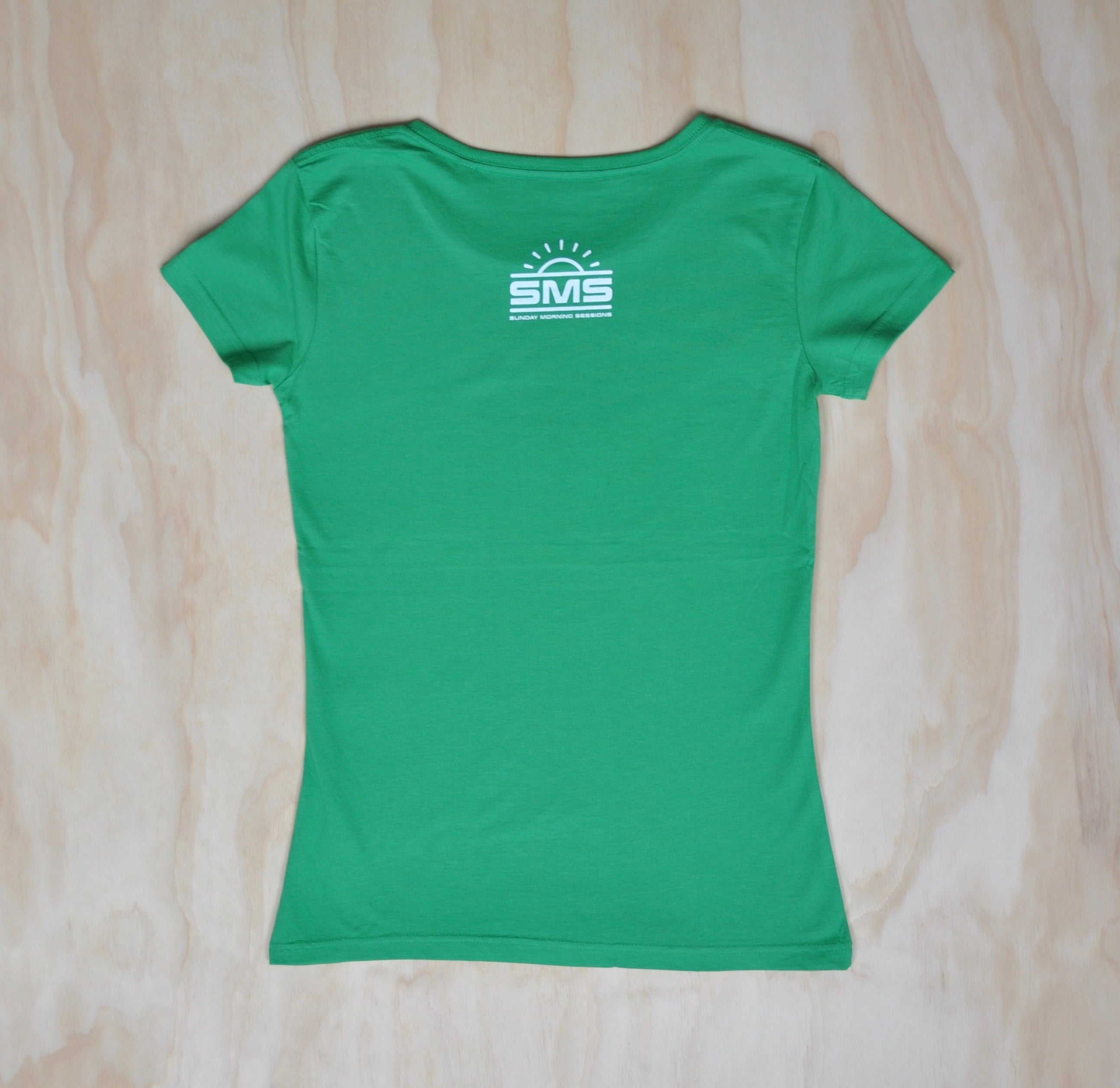 Womens Surf T-shirt - Green