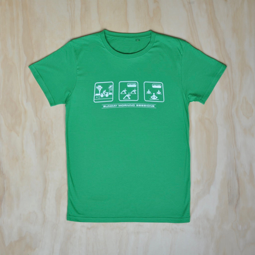 Mens Yoga T-shirt - Green